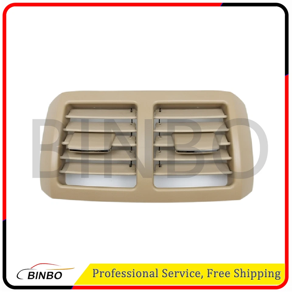 Consola central trasera salida de aire acondicionado ventilación buckskin para Mercedes R320 R63 AMG - beige Foto 2 de 4