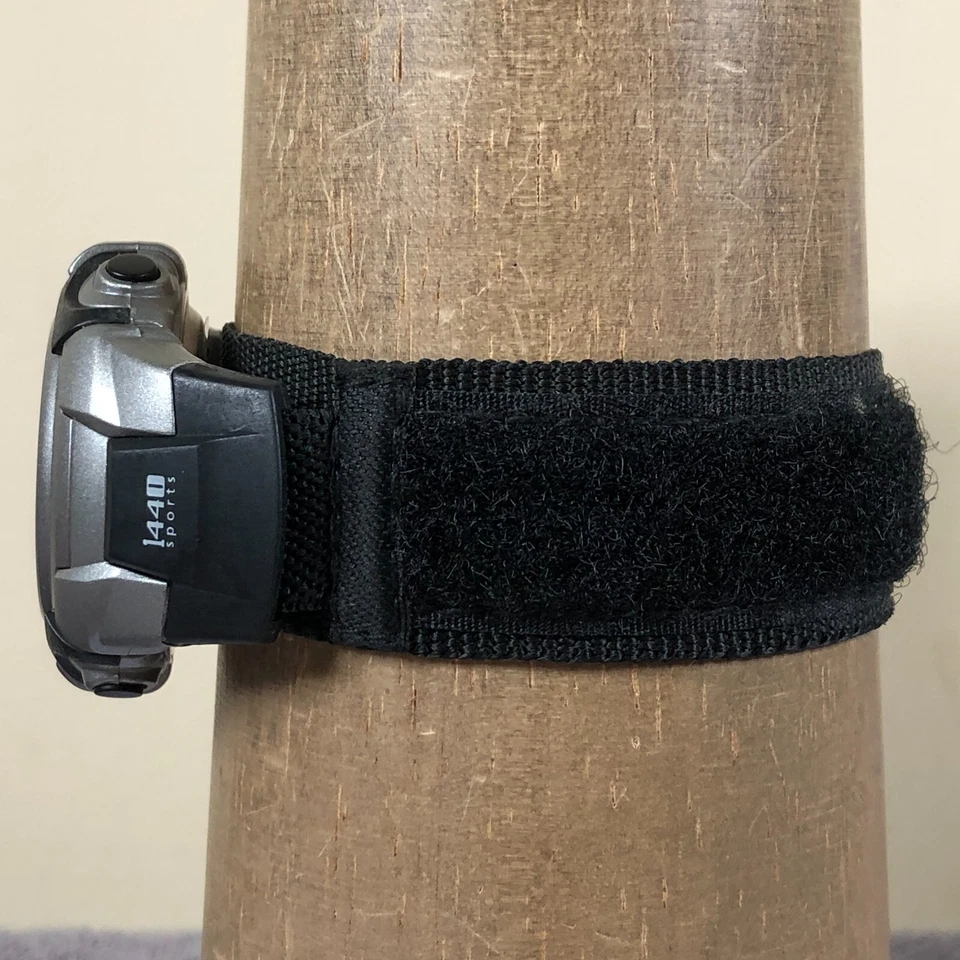 Timex 1440 Sports Men T5K455 Multifunction Nylon Quartz Digital Watch 7 3/4" - Image 3 of 4