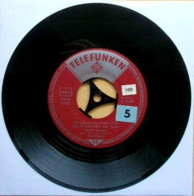 Peggy BROWN Ein Wiedersehn mit Jacky Das Lexikon D`amour Telefunken U 55 399