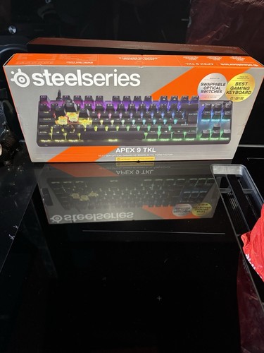 Steelseries Apex 9 TKL Mechanical Gaming Keyboard | brand new sealed - Picture 2 of 5