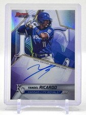 2025 Bowman's Best Yandel Ricardo Best of 2025 Autographs #B25-YR Refractor Auto