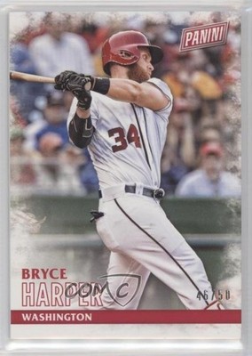 2016 Panini Black Friday Thick Stock 46/50 Bryce Harper #11 o7m
