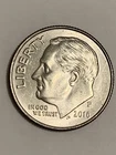 2016-P Roosevelt Dime 10 Cent Coin.