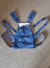 Sunggli 2 Baby Carrier/Sling/Papoose In Blue  Denim Fabric