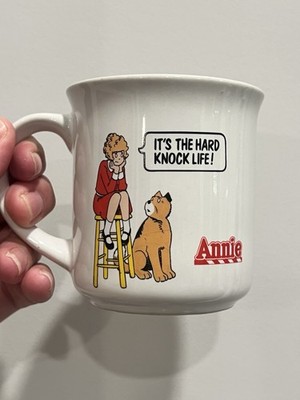 Vintage 1982 Little Orphan Annie Mug Cup by Applause It's the Hard Knock Life