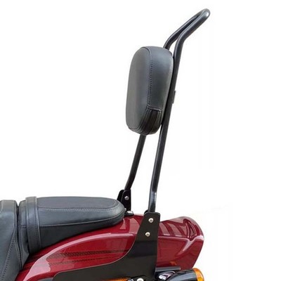 Spaan Rückenlehne Stahl verchromt für Harley Davidson Dyna Glide ab 2006