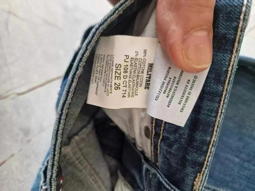 Jeans Donna Aeronautica Militare Blue taglia 26 - Foto 5 di 8