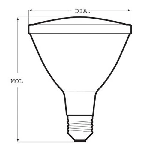GE 20W M156 PAR30L E26 High Intensity Discharge - Image 2 of 3