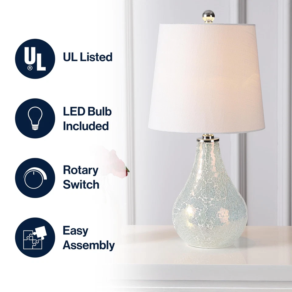 JYL1024B Mona 20.5" Mini LED Table Lamp, Modern, Contemporary, Elegant, Offic... - Image 3 of 4