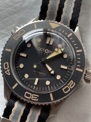 Titanium Octopus diving Men Watch PT5000 Automatic Fashion 007 Sports Wristwatch