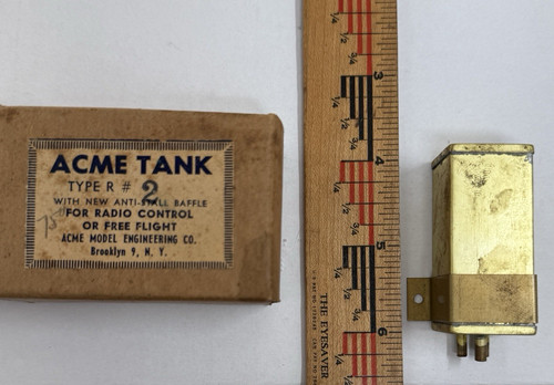 Acme Fuel Tanks Type R #2 Model Airplane Radio Control or Free Flight