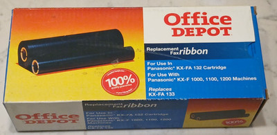 OFFICE DEPOT REPLACEMENT FOR PANASONIC KX-FA 133 FAX CARTRIDGE