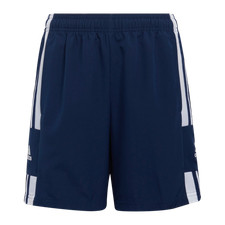 adidas Unisex Squadra 21 Woven Shorts Kids Blue Sizes 5-6Y to 11-12Y New
