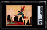 1940 SUPERMAN PHILADELPHIA GUM INC. SGC 2.5 CARD #14 MANIAC
