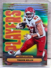 2025 Topps Chrome Football Travis Kelce Power Players Refractor