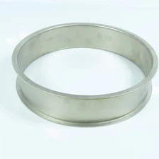 200mm ID x 50mm OAL Stainless Steel Flanged Quick Connect Tube
