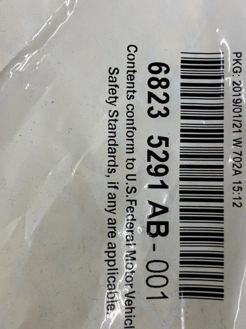 Filtro de aire híbrido Chrysler Pacifica 3.6 2017-20 OEM# 68235291AB Foto 3 de 4