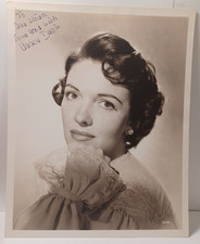 1940's 1st Lady Nancy Reagan Davis JSA Autographed ORG Sepia Photo 8 x 10 JRR44