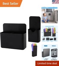 Magnetic Pen Holder,2 Pack Magnetic Dry Erase Marker Holder with Generous Com...