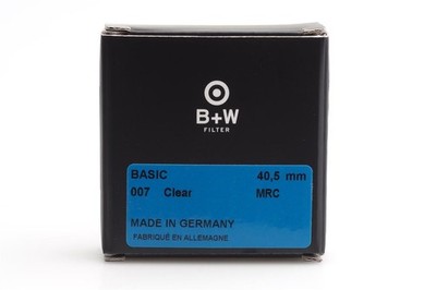 B+W 40.5mm Clear Filter  BASIC 007 MRC