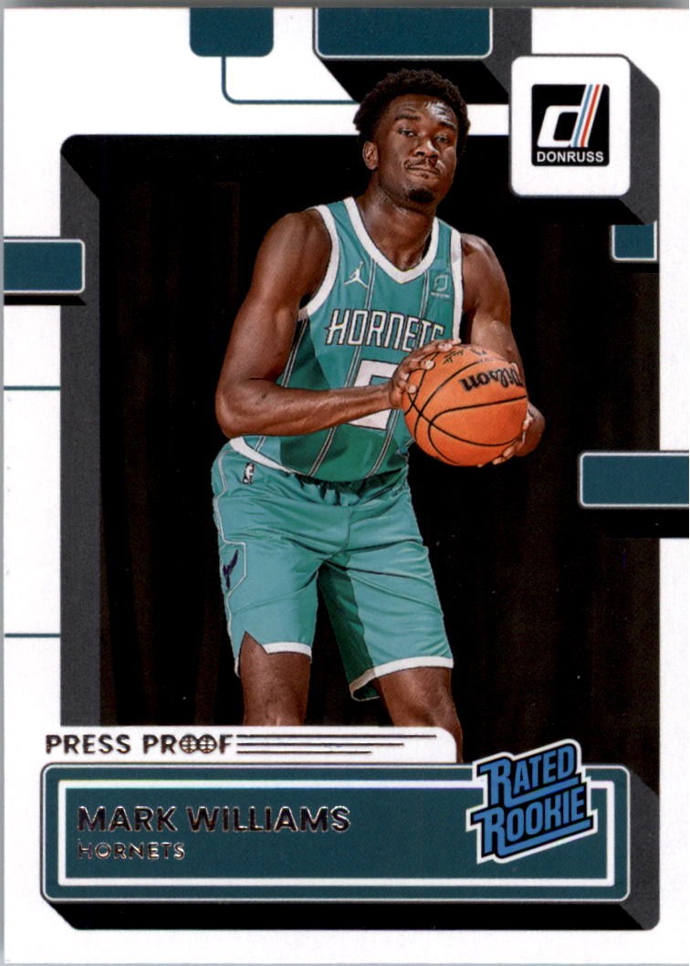 2022-23 Donruss Press Proof Silver #215 Mark Williams RR - BSK