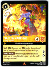 Isabela Madrigal - Caring Cultivator 19/204 Rare Lorcana Wilds Unknown NM