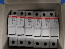 Lot of 6 ABB E91/32 (E90 Series) 1‑pole, 32A, 10×38 mm Fuse Switch Disconnector
