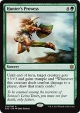 Hunter's Prowess - Explorers of Ixalan #33/47 MTG Magic The Gathering