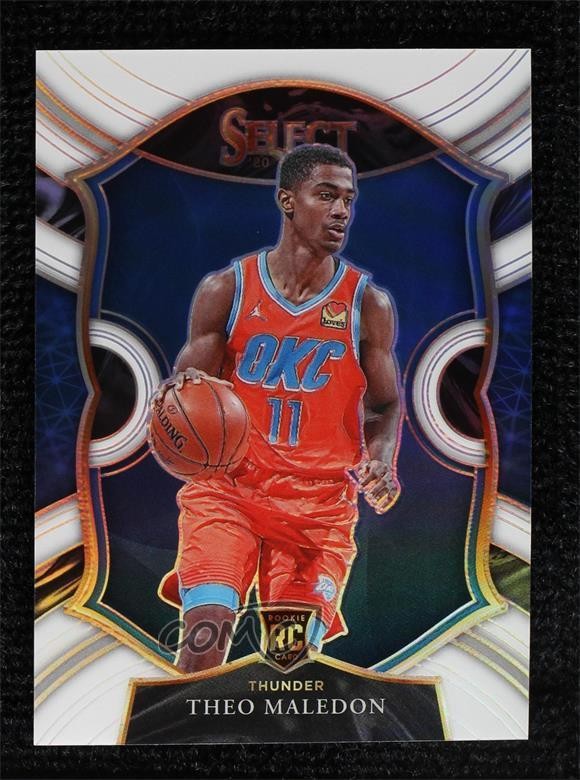 2020-21 Panini Select Concourse White Prizm 140/149 Theo Maledon #94 0d44