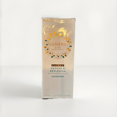 LUMENE SISU Expert Defend & Replenish Antioxidant MIST 3.4oz 100ml NIB