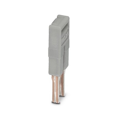 2pcs PHOENIX FBS 2-3,5 GY 3213153 Plug-in Bridge 2 Positions Gray New  KD *pz