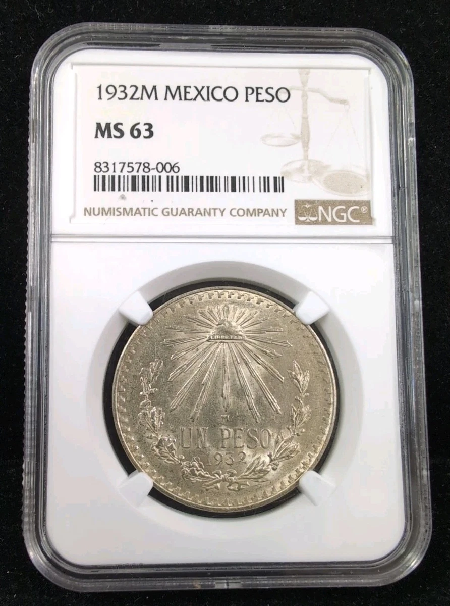 1 Peso 1932 Year Silver Mexican Coins (1905-Now) for sale | eBay