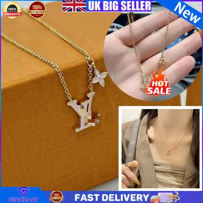 Necklace Ladies Diamond-Studded Letter Collarbone Chain Fashion Jewellery Gifts