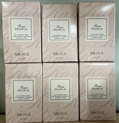 Avon Rare Pearls 1.7oz Women's Eau de Parfum Spray (Pack of 6)FREE TRAVEL  SPRAY