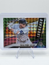 2021 Panini Mosaic - Launched Aaron Judge #L2 Green Mosaic Prizm