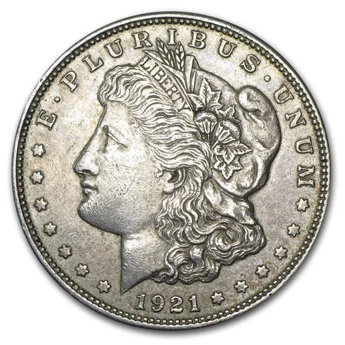 Silver Morgan Dollar 1921 - VG