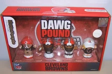 Little People Fisher Price NFL Cleveland Browns Dawg Pound Collector Set New