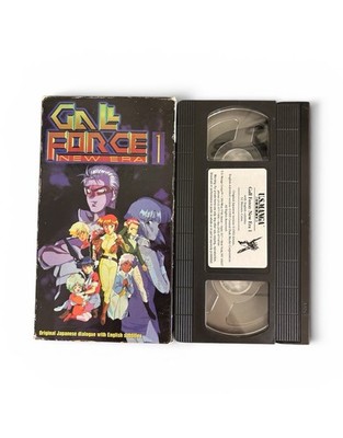 Gall Force: New Era 1 (VHS, 1995) Japanese English Sub Obscure Space Opera Anime