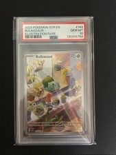 PSA 10 Bulbasaur 143/142 Stellar Crown Illustration Rare Pokemon Card EN