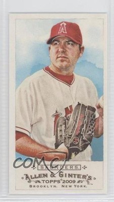 2009 Topps Allen & Ginter's Mini Red Bazooka Back 15/25 Joe Saunders #288 3f5