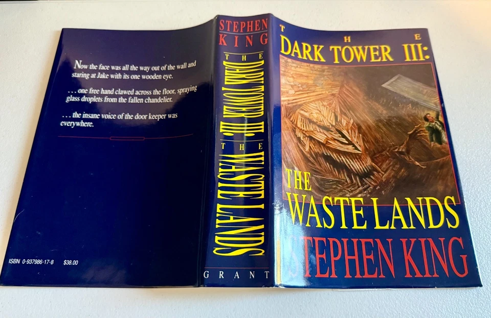 Stephen King The Dark Tower III The Waste Lands 1st Edition 1991 Like New Foto 4 de 4