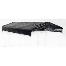 5 Ft. X 15 Ft. All Season Waterproof Dog Kennel Cover for Lucky Dog Outdoor Kenn