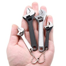 Mini 2.5/4 Inch Adjustable Spanner Open-End Wrench Tools Small Wrench Portable K