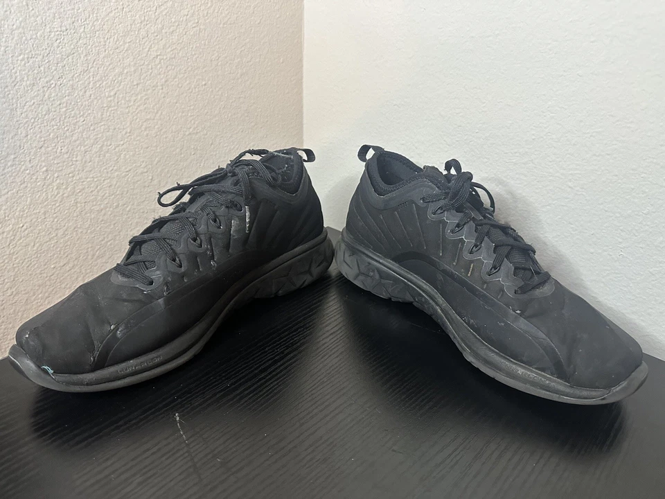 Nike Air Jordan Trainer Prime XII Triple Negro Para Hombres Talla 9 Zapatos Atléticos Tenis Foto 4 de 4