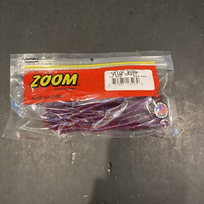 Zoom Original Trick Worm 6 1/2  Plum Crazy