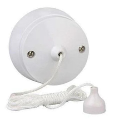 Original 6Amp Deckenzugschalter 2 Wege Badezimmer Lichtschalter