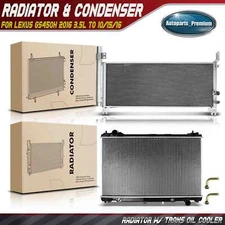 Radiator & AC Condenser Cooling Kit for Lexus GS450h 2016 V6 3.5L To 10/15/16