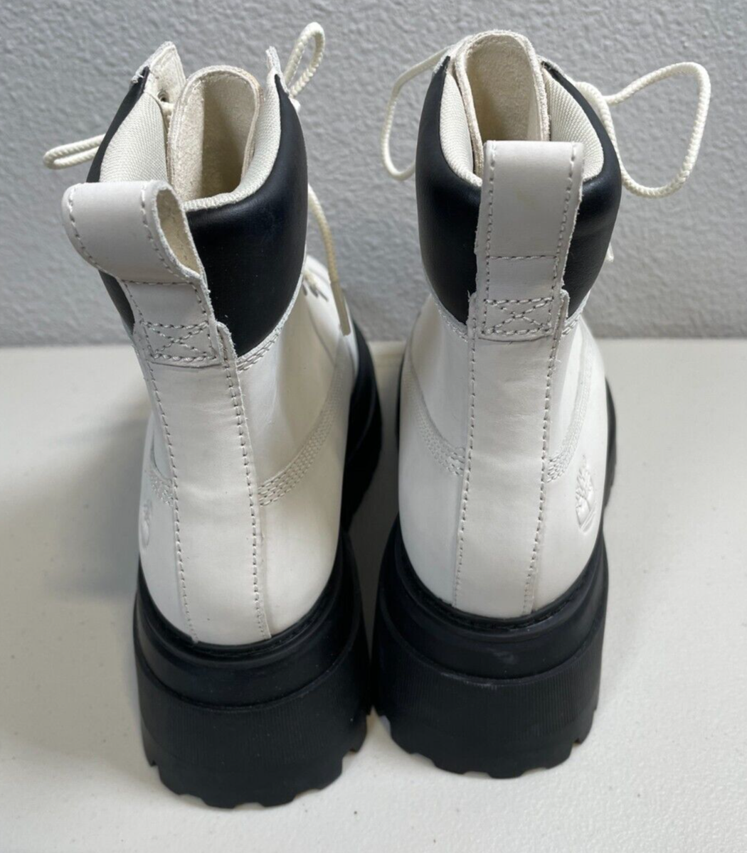 Timberland Womens Sky Platform Platform Chunky Boots Black