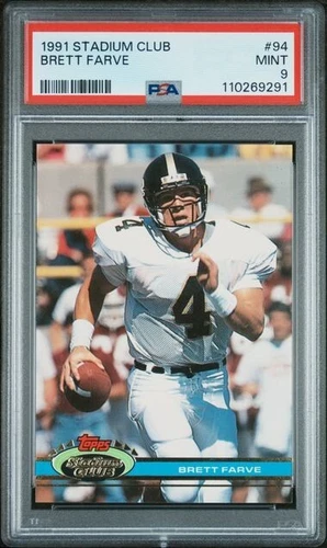1991 Topps Stadium Club - Brett Favre #94 (RC)