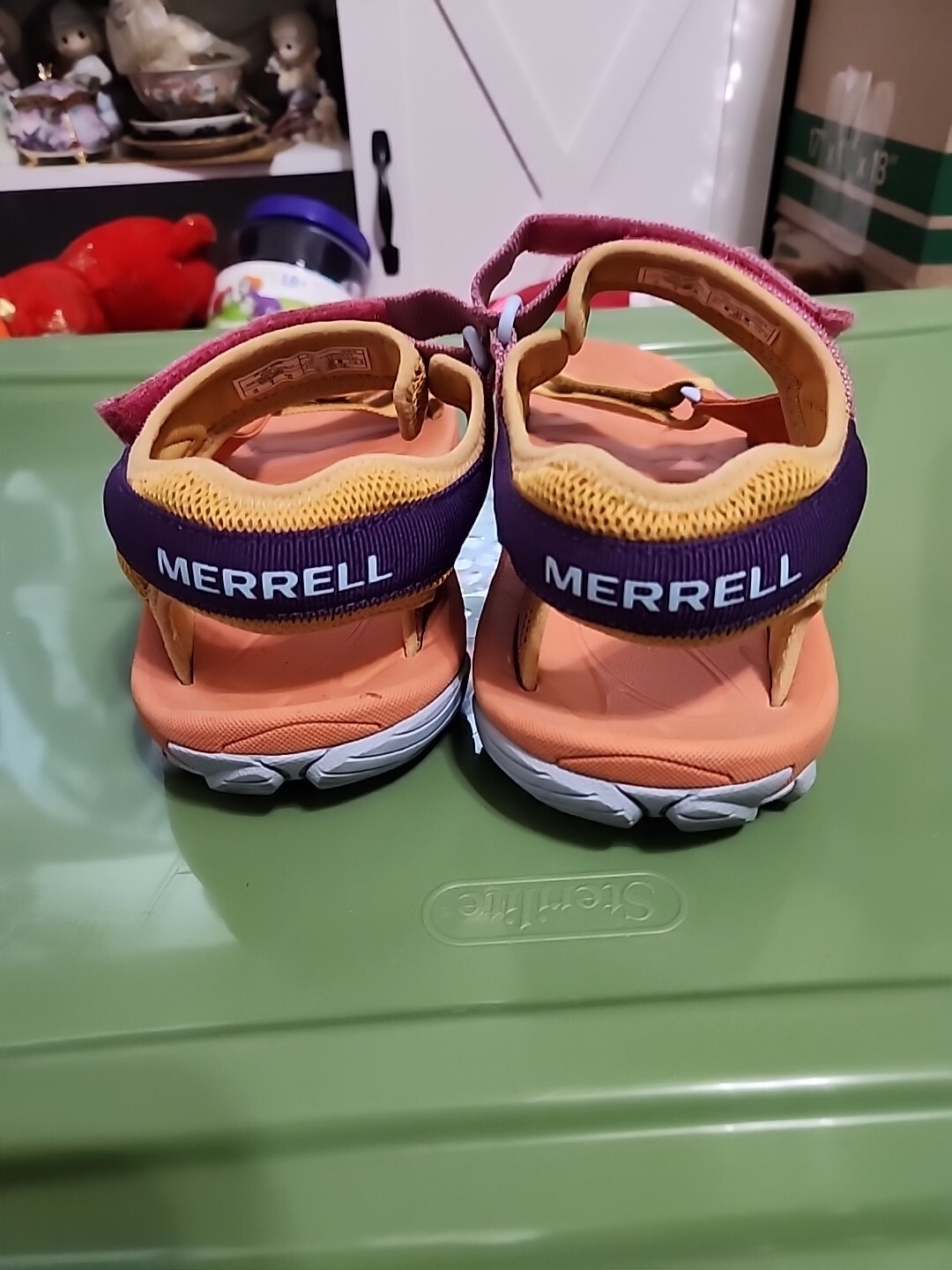 Merrell Kahuna  Sandals Apricot Orange Adjustable Straps J000878